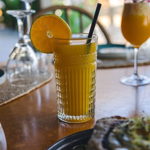 Island-mode cocktails at Alaya beach bar, Kefalonia